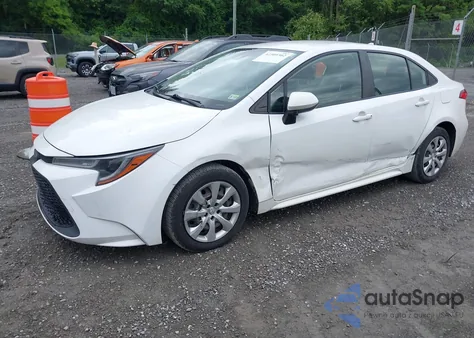 2020 Toyota Corolla Le from USA, damaged, VIN JTDEPRAE6LJ046141